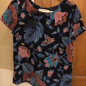 LOFT Floral Blouse